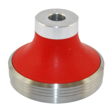 Stainless Steel Base + Red Cone